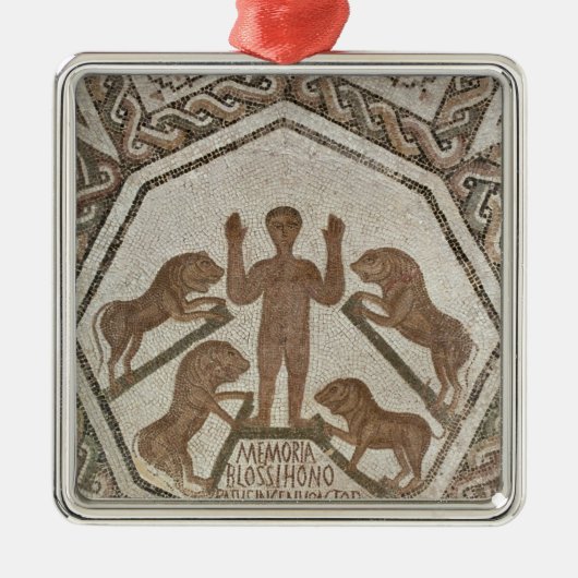 Ornement En Métal Daniel dans le repaire des lions (Devant)