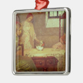 Ornement En Métal Dans le coeur de l'hiver (Gauche)