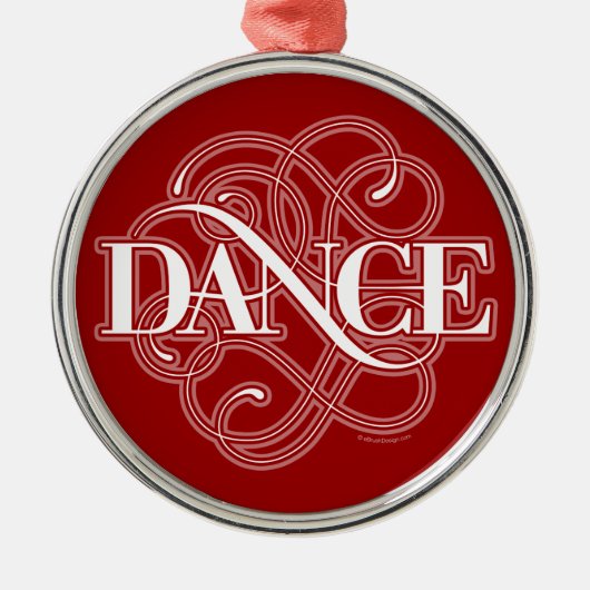 Ornement En Métal Danse (Devant)