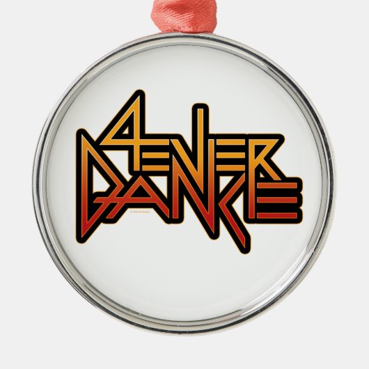 Ornement En Métal danse 4ever (Devant)