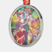 Ornement En Métal DANSE CARNAVALE / Mascarade vénitienne (Gauche)