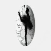 Ornement En Métal Danse de ballet personnalisée Ballerina Noël (Avant gauche)