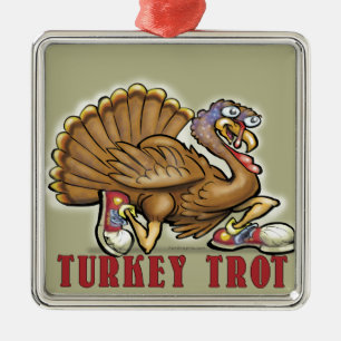 Ornement En Métal Danse du Turkey Trot