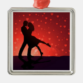 ORNEMENT EN MÉTAL DANSER COUPLE ORNAMENT