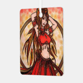 Ornement En Métal Danseur du ventre écarlate (Avant gauche)