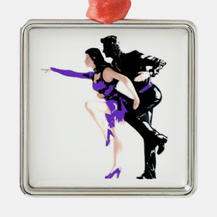 Ornement En Métal Danseurs