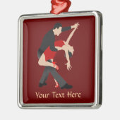 Ornement En Métal Danseurs de tango (customisés) (Gauche)