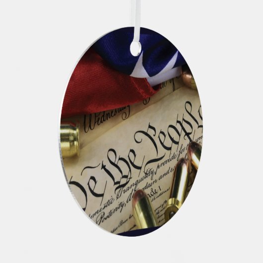 Ornement En Métal Déclaration d'indépendance (Avant droite)