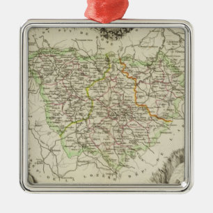 Ornement En Métal Département tout haut loir