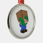 ORNEMENT EN MÉTAL DÉPLACEMENT D'HOMME (Droite)