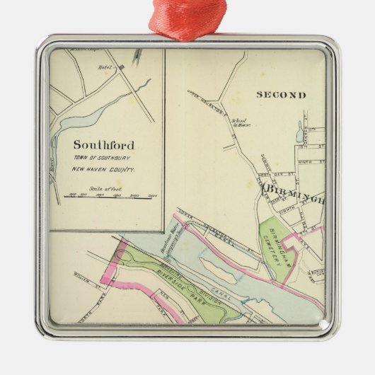 Ornement En Métal Derby, Shelton (Devant)