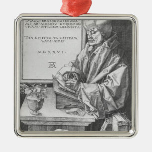 Ornement En Métal Desiderius Erasmus de Rotterdam, 1526
