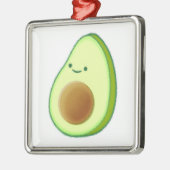 Ornement En Métal Dessin Avocado mignon (Gauche)