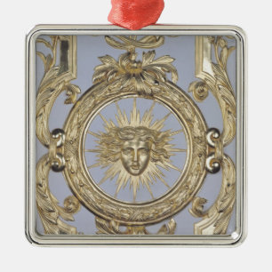 Ornement En Métal Détail de la representation de panneautage