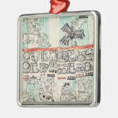 Ornement En Métal Détail d'un codex maya (Gauche)