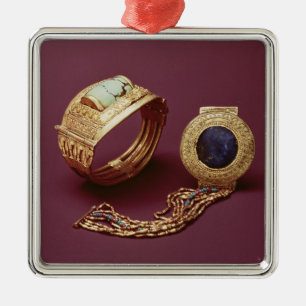 Ornement En Métal Deux bracelets, de la tombe de Tutankhamun