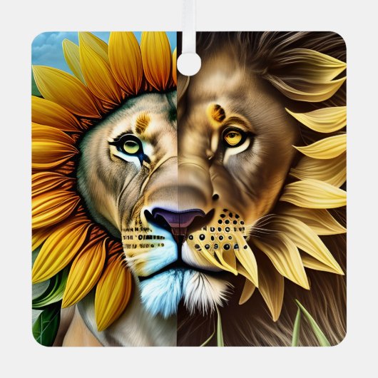 Ornement En Métal Deux facettes du triptyque de l'amour (Recto)