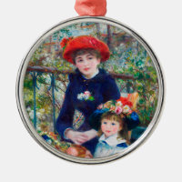 Deux Soeurs - Renoir Impressionniste Peinture 1881