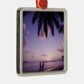 Ornement En Métal Deux sur la plage, Windjammer Landing, Sainte-Luci (Droite)