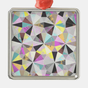 Ornement En Métal Diamant