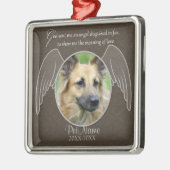 Ornement En Métal Dieu envoyé une coutume de sympathie d'animal (Gauche)