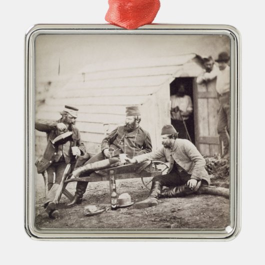 Ornement En Métal Difficultés dans le camp (colonel Lowe et (Devant)