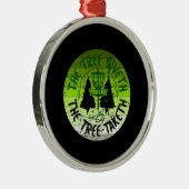 Ornement En Métal Disk Golf (Droite)