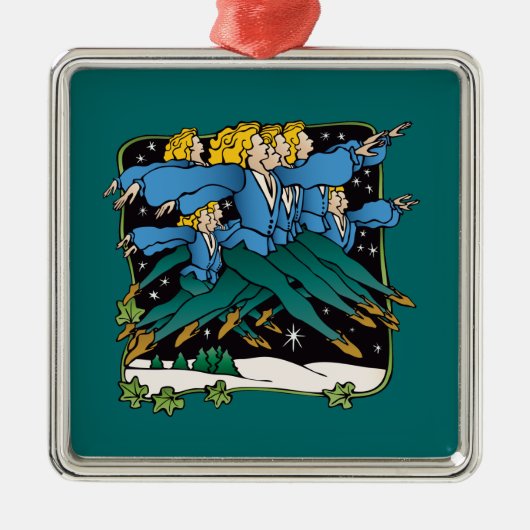 Ornement En Métal Dix seigneurs un saut (Devant)