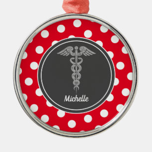 Ornement En Métal Docteur Medical Classy Ornament