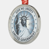 Ornement En Métal Donnez-moi la liberté (Gauche)