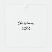 Ornement En Métal douce fille ange (Verso)