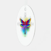 Ornement En Métal Dragonfly en arc-en-ciel (Avant gauche)