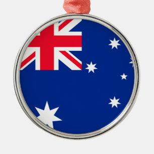 Ornement En Métal Drapeau Australie