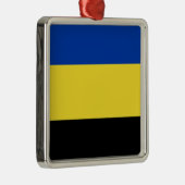 Ornement En Métal Drapeau de Gelderland (Droite)