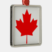 Ornement En Métal Drapeau du Canada (Droite)
