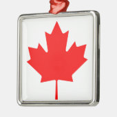 Ornement En Métal Drapeau du Canada (Gauche)