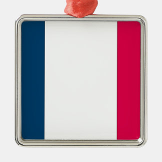 Ornement En Métal Drapeau français