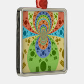 Ornement En Métal Drapeau sud-coréen Inspiré Art Abstrait Impression (Droite)