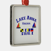 Ornement En Métal Drapeaux de signal d'Anna VA de lac (Droite)