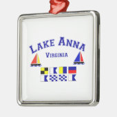 Ornement En Métal Drapeaux de signal d'Anna VA de lac (Gauche)