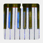 Ornement en métal du clavier de piano (Recto)