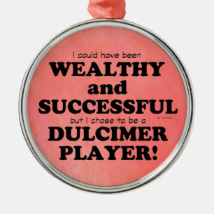 Ornement En Métal Dulcimer riche et réussi