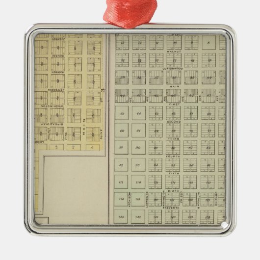 Ornement En Métal Eau froide, protection, Avilla, le Kansas (Devant)