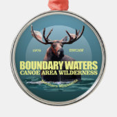 Ornement En Métal Eaux limitrophes CAW (orignal) WT (Devant)