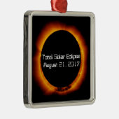 Ornement En Métal Éclipse solaire totale 2017 (Droite)