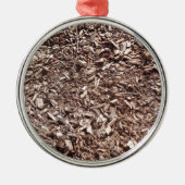 Ornement En Métal Écorce d'arbre, Nature, Brown (Devant)