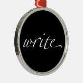 Ornement En Métal Écrivez (Droite)