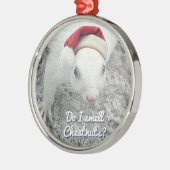 Ornement En Métal Écureuil de Noël (Gauche)