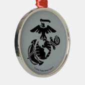 Ornement En Métal EGA à une couleur - Noir (Droite)