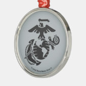 Ornement En Métal EGA à une couleur - Noir (Gauche)